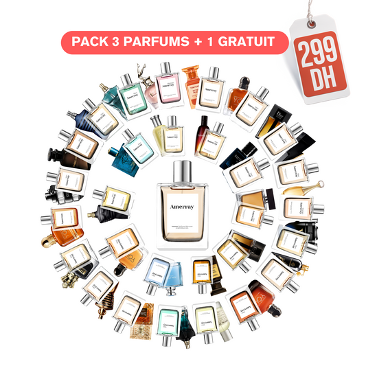 Pack 3 Parfums + 1 Gratuit / عرض 3 عطور + 1 مجانًا